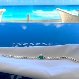 .925 bracelet w/heart